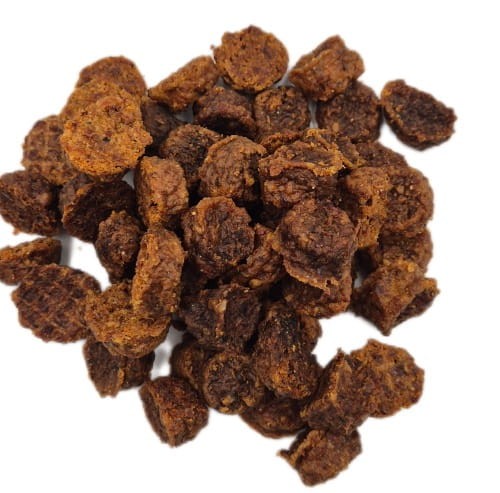 Suszony Barf z koniny 250 g dla psów - produkt z bliska