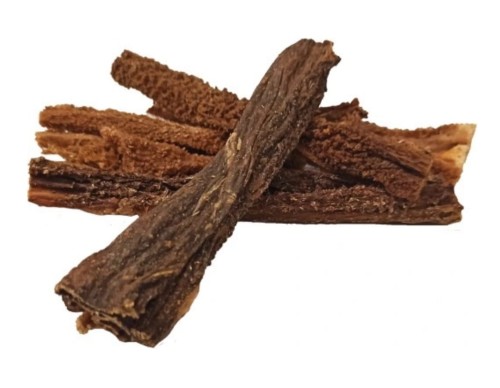 Żwacze jagnięce dla psa 250 g - produkt z bliska